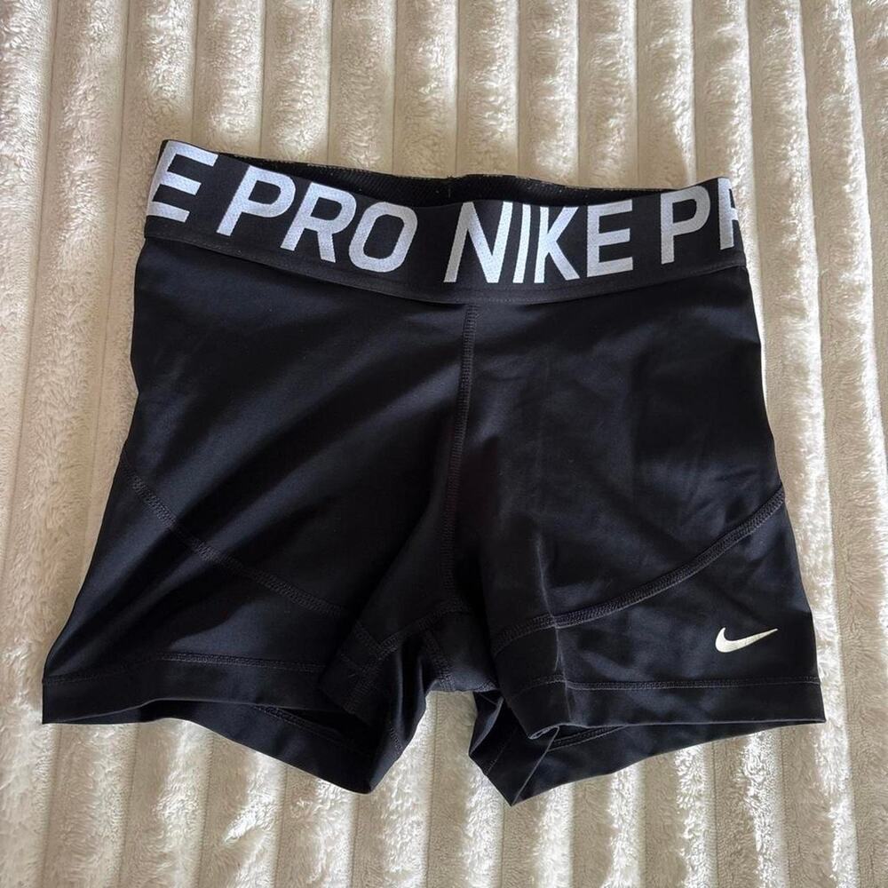 Nike pro black shorts activewear